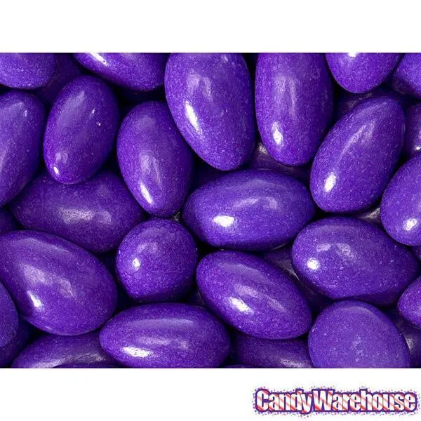 Jordan Almonds - Vibrant Purple: 5LB Bag - Image 3