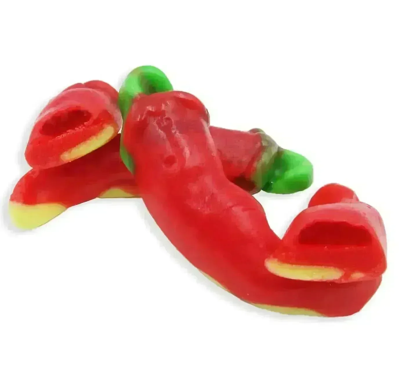 Vidal Chili Peppers Filled Gummies Candy Peg Bags: 14-Piece Case - Image 2