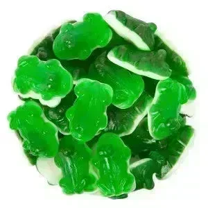 Vidal Gummy Green Frogs: 2KG Bag - Image 2