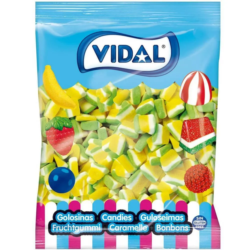 Vidal Pina Colada Slices: 1KG Bag - Image 2