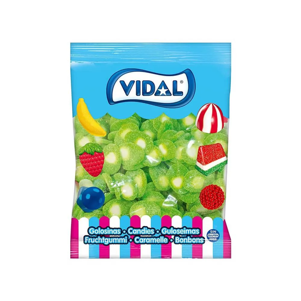 Vidal Sour Kiwi Slices: 1KG Bag - Image 2