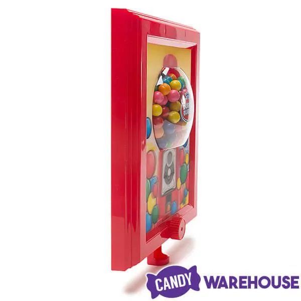Wall Mounted Gumball Machine Dispenser Frame with Gumballs - Image 3