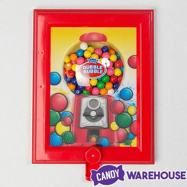 Wall Mounted Gumball Machine Dispenser Frame with Gumballs - Image 4