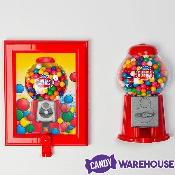 Wall Mounted 10.5-Inch Gumball Machine Dispenser with Gumballs - Image 3