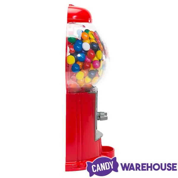 Wall Mounted 10.5-Inch Gumball Machine Dispenser with Gumballs - Image 4