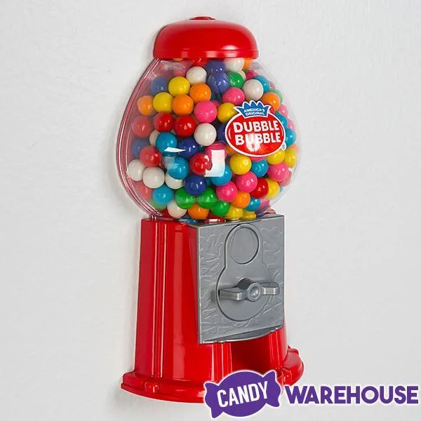 Wall Mounted 10.5-Inch Gumball Machine Dispenser with Gumballs - Image 9