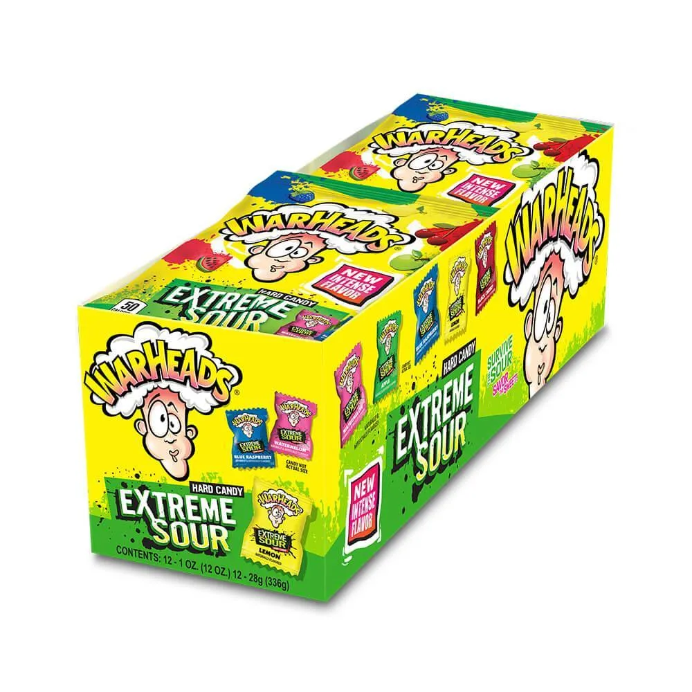 WarHeads Extreme Sour Hard Candy 1-Ounce Packs: 12-Piece Box - Image 3