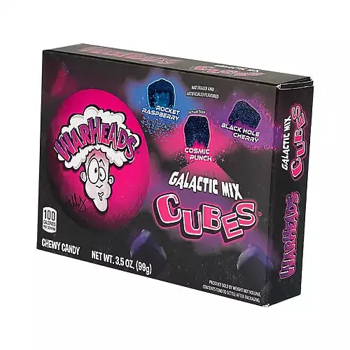 Warheads Galactic Cubes Theater Boxes: 12-Piece Case - Image 2