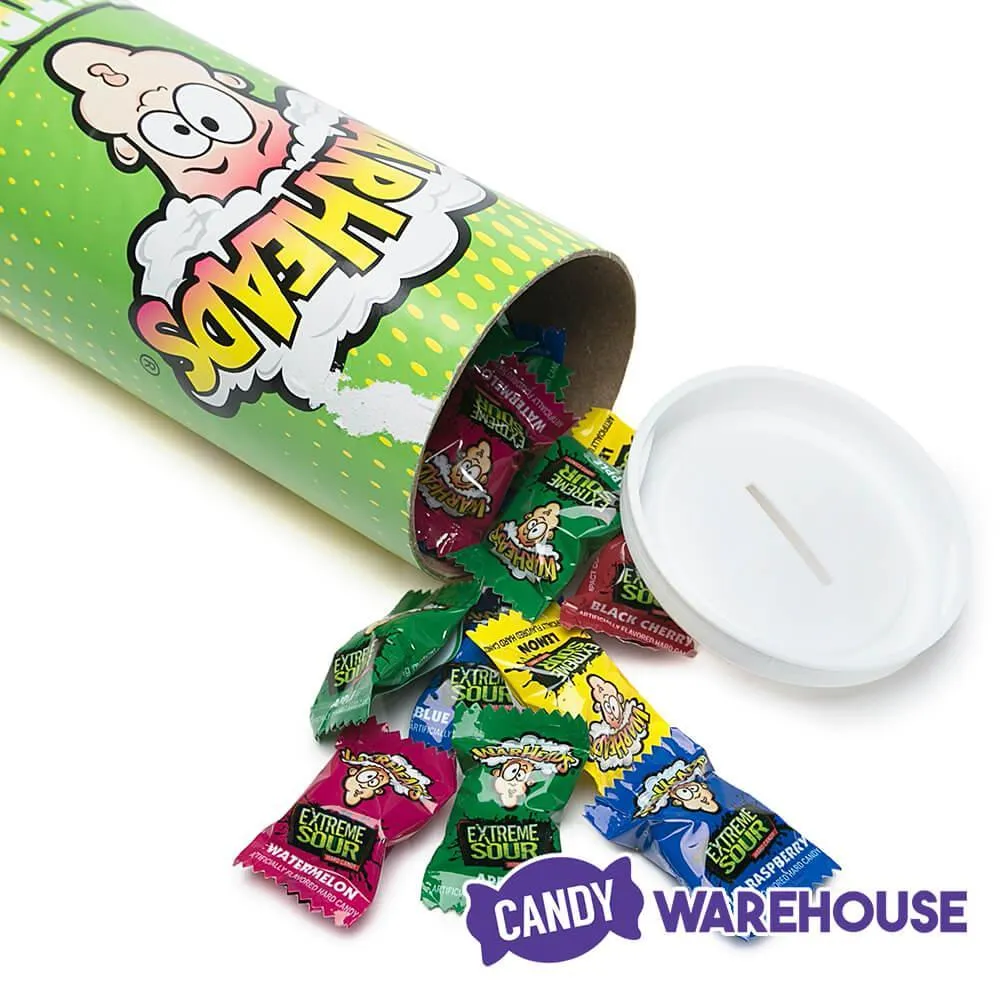 Mega Candy Super Tube Bank - WarHeads: 6-Piece Case - Image 3