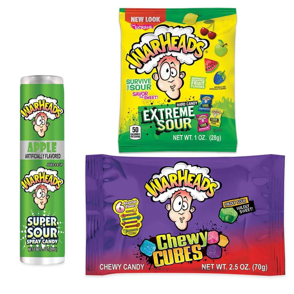WarHeads Sour Candy Filled Plastic Heart - Image 2