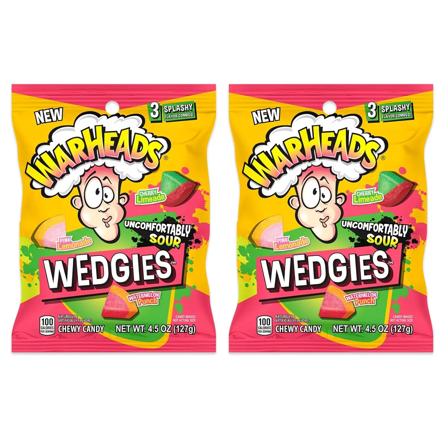 Warheads Wedgies Peg Bags: 12-Piece Box - Image 7