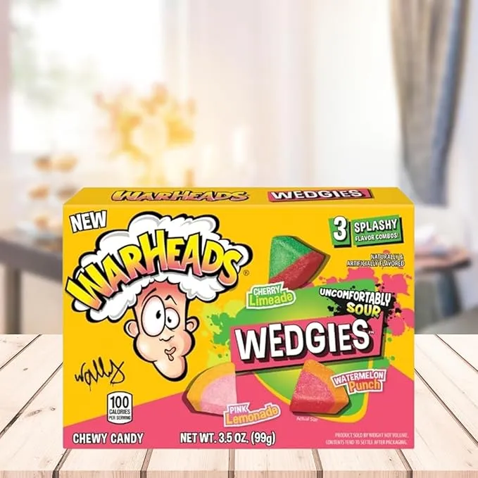 Warheads Wedgies Theater Boxes: 12-Piece Case - Image 5