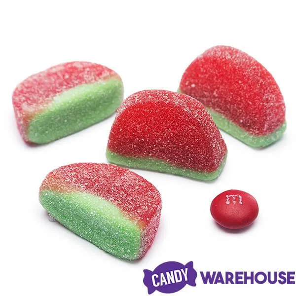Watermelon Fruit Jell Slices Candy: 2KG Bag - Image 3