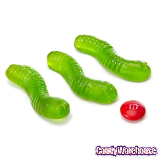 Gummy Inch Worms - Watermelon: 5LB Bag - Image 3