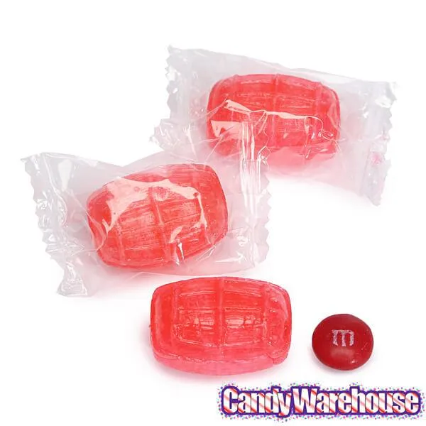 Hard Candy Barrels - Pink Watermelon: 200-Piece Barrel Jar - Image 3