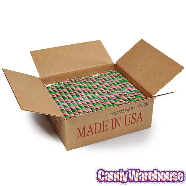 Watermelon Hard Candy Sticks: 100-Piece Box - Image 3