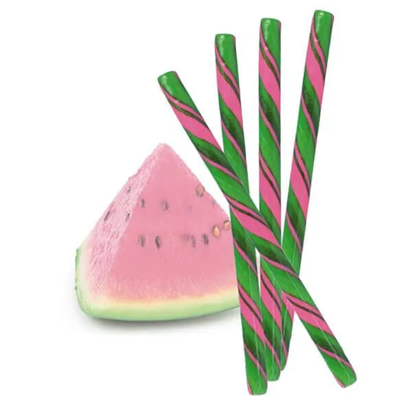 Watermelon Hard Candy Sticks: 100-Piece Box - Image 4