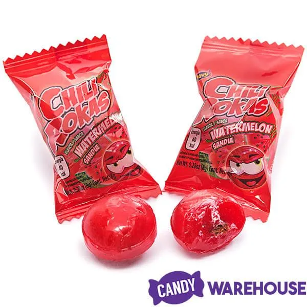 Jovy Chili Rokas Revolcadas Hard Candy - Watermelon: 65-Piece Bag - Image 3