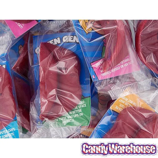 Wax Lips Candy: 24-Piece Box - Image 2