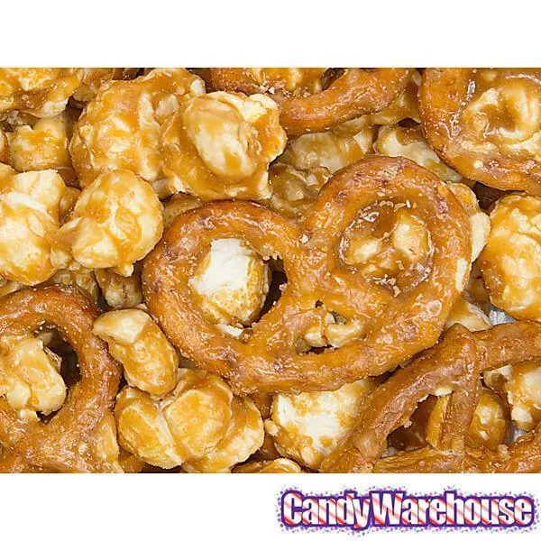 Werther's Original Caramel Popcorn with Sea Salt Pretzels Candy Packs: 6-Piece Box - Image 2