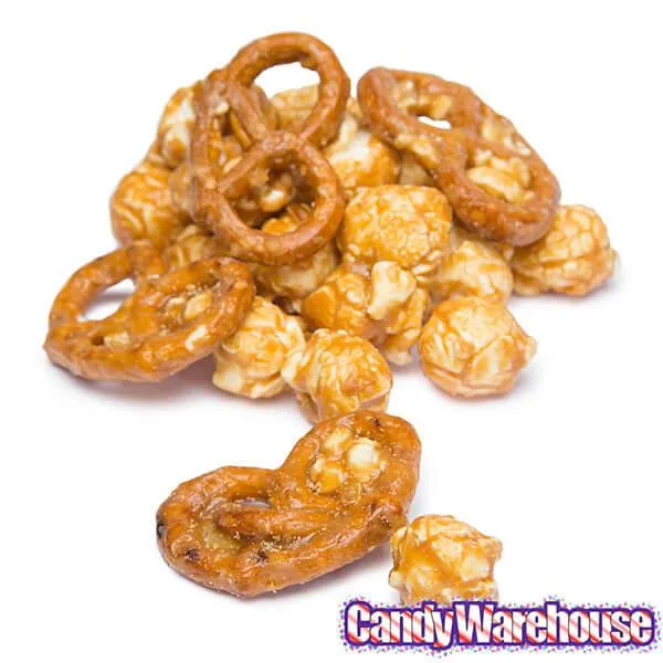 Werther's Original Caramel Popcorn with Sea Salt Pretzels Candy Packs: 6-Piece Box - Image 4