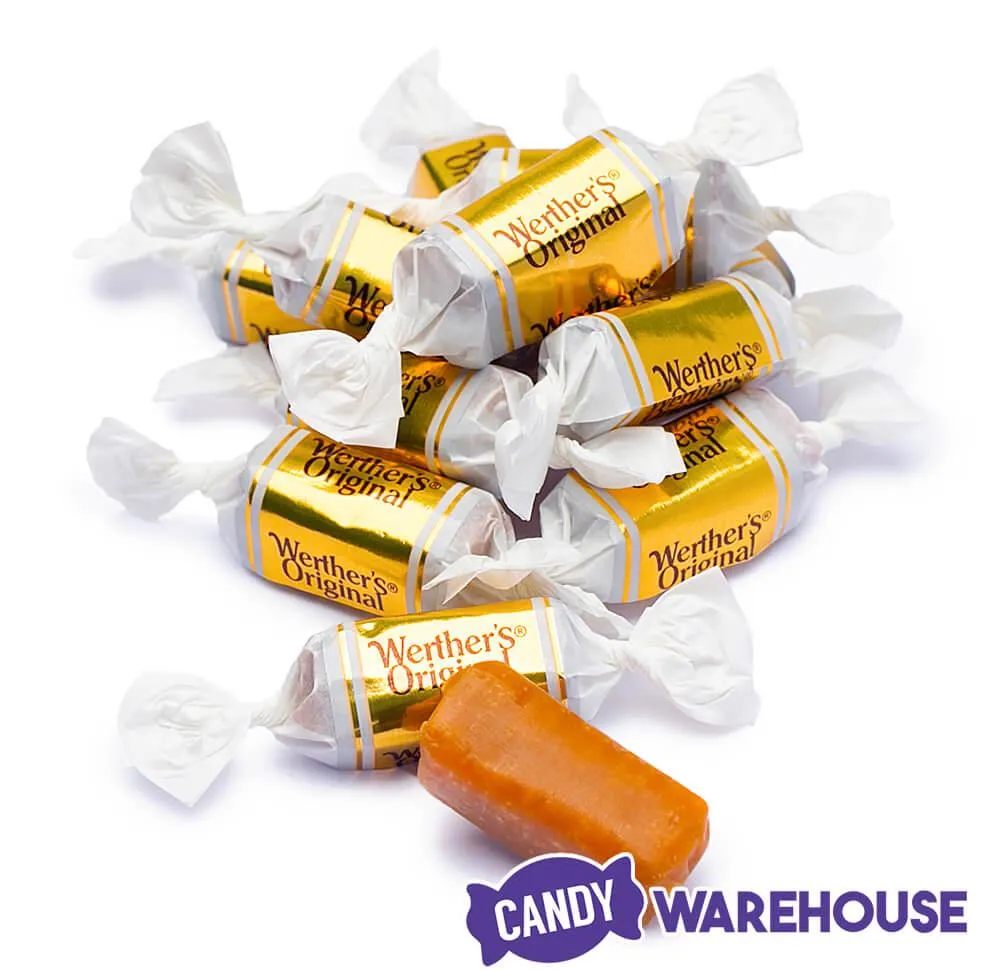 Werther's Original Chewy Caramels Candy 2.4-Ounce Peg Bags: 12-Piece Case - Image 3