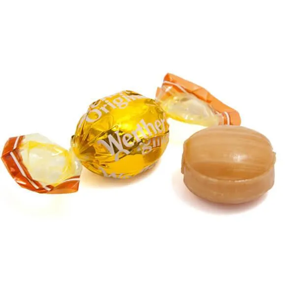 Werther's Original Creamy Caramel Filled Hard Candy 2.65 Peg Bags: 12-Piece Case - Image 2