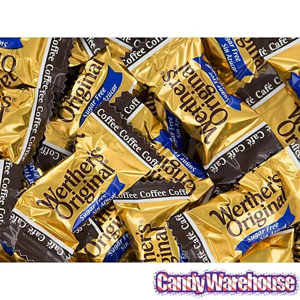 Werther's Original Sugar Free Caramel Coffee Hard Candy: 1LB Box - Image 3