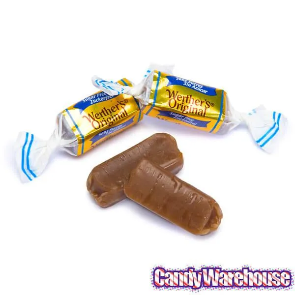 Werther's Original Sugar Free Chewy Caramels Candy: 2LB Box - Image 3
