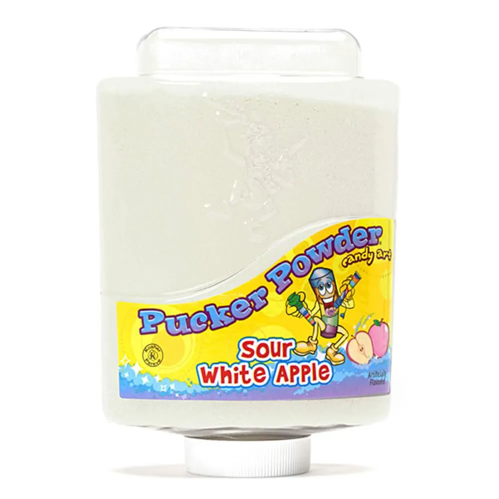 Pucker Powder - White Apple: 9-Ounce Bottle