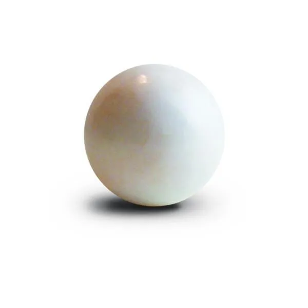 White 1-Inch Gumballs: 2LB Bag - Image 2