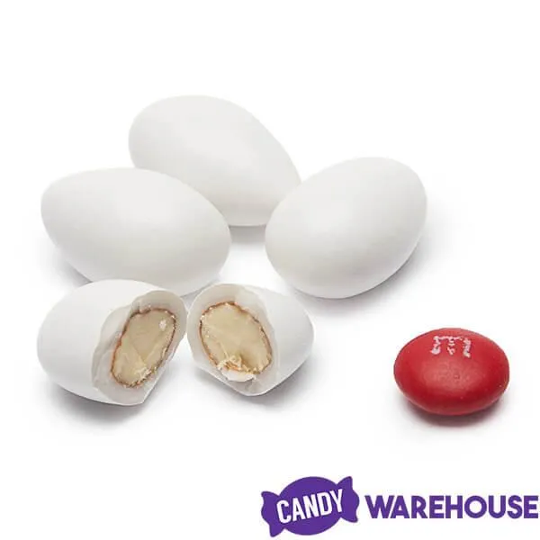 Jordan Almonds - White: 16-Ounce Bag - Image 2