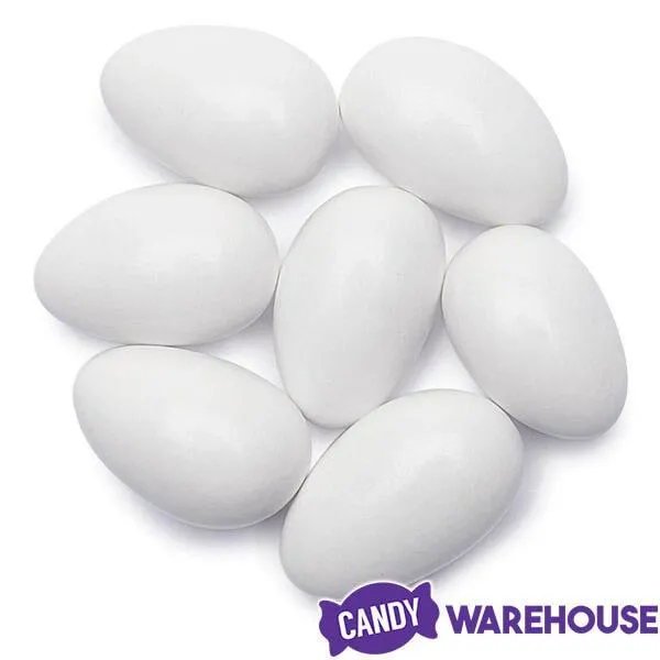 Jordan Almonds - White: 16-Ounce Bag - Image 3