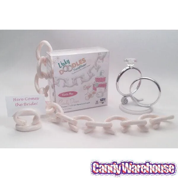 Linky Doodles Candy Chains - White: 28-Piece Box - Image 2