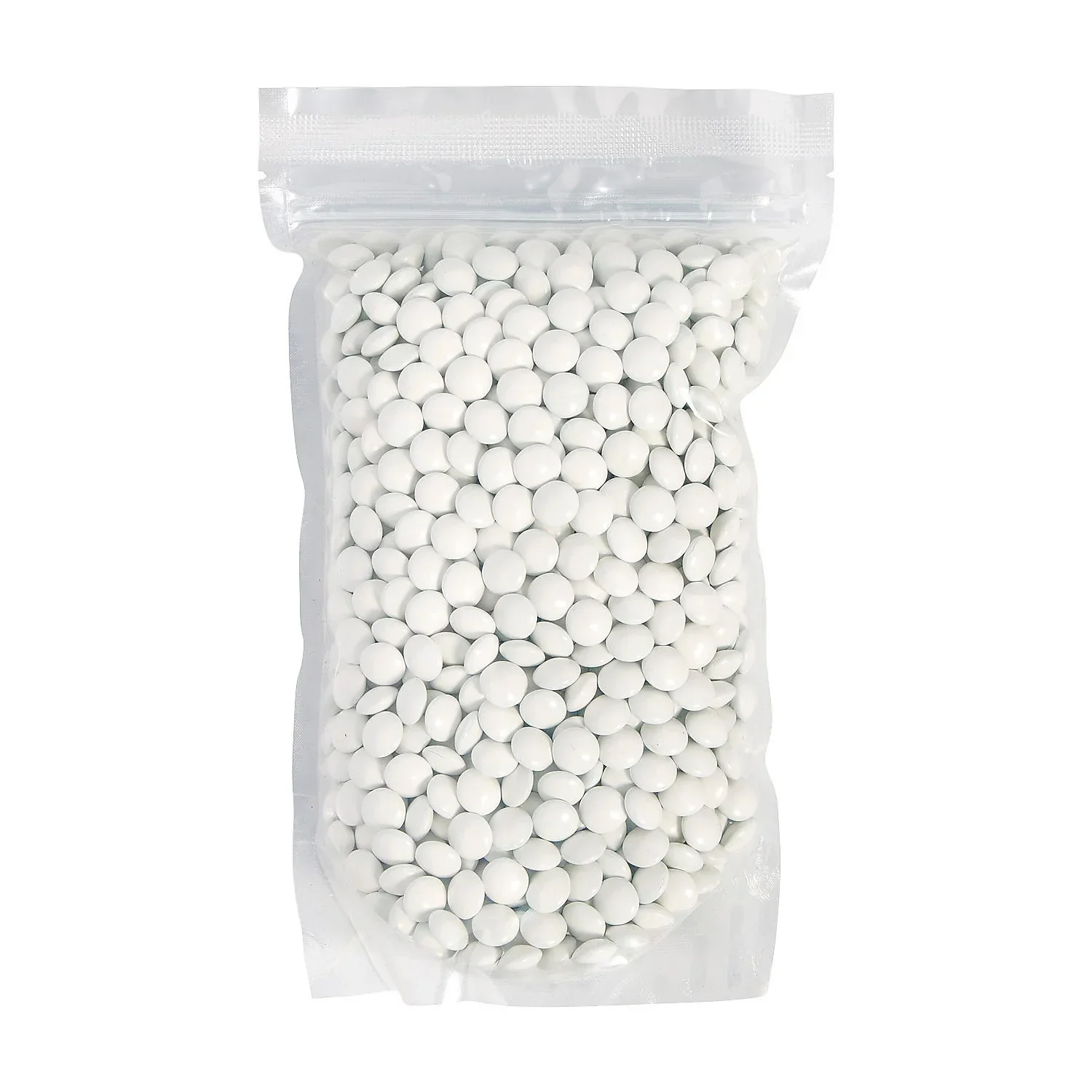 Milk Chocolate Gems - White: 2LB Bag - Image 2