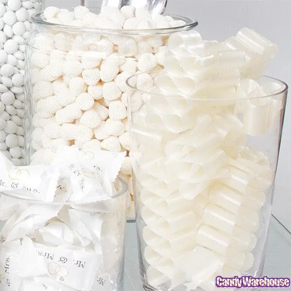 Old Fashioned Thin Ribbon Candy - White: 8-Piece Box - Image 5