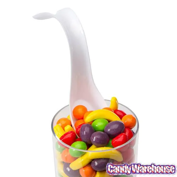 White Plastic Stiletto Candy Scoop - Image 2
