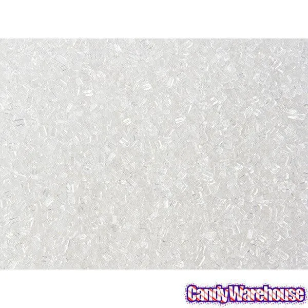 White Sparkling Sugar: 8-Ounce Bottle - Image 2