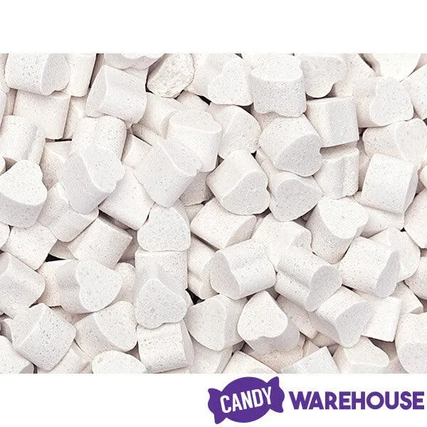Tiny Sugar Candy Hearts - White: 1.5LB Jar - Image 4