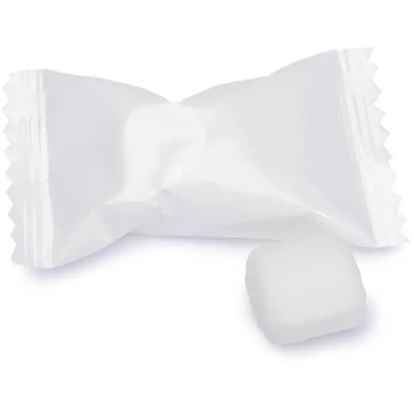 White Wrapped Butter Mint Creams: 108-Piece Bag - Image 2