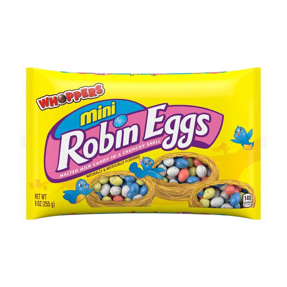 Whoppers Mini Robin Eggs Candy: 9-Ounce Bag - Image 2