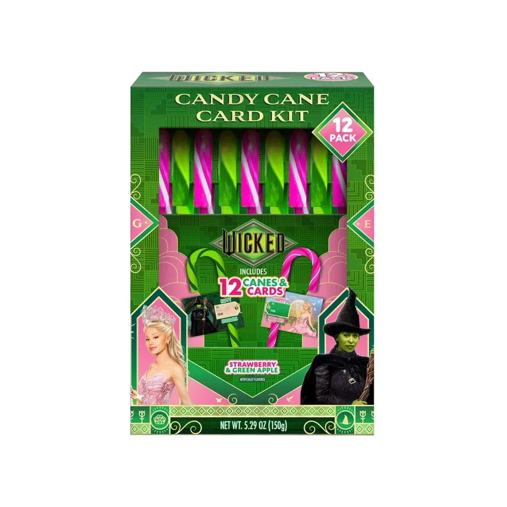 Wicked Candy Cane & Cards: 12-Piece Case