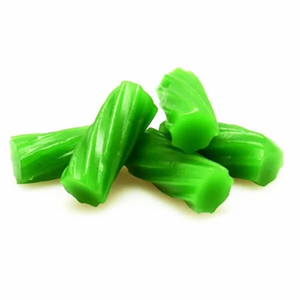 Wiley Wallaby Green Apple Licorice Bites : 12-Piece Case - Image 2