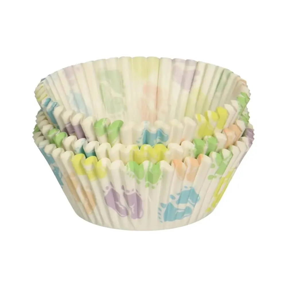 Wilton Baby Feet Baking Cup Liners: 75-Piece Bag - Image 2