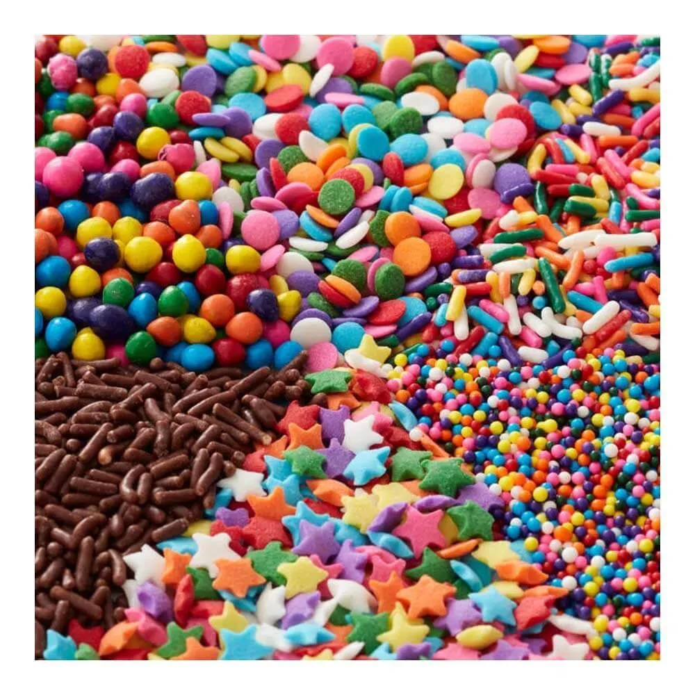 Wilton Rainbow Basics Sprinkles Mix with Turning Lid: 5.92-Ounce Bottle - Image 2