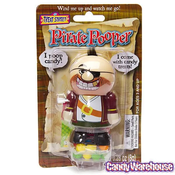 Treat Street Wind-up Pirate Candy Poopers: 3-Piece Set - Image 4
