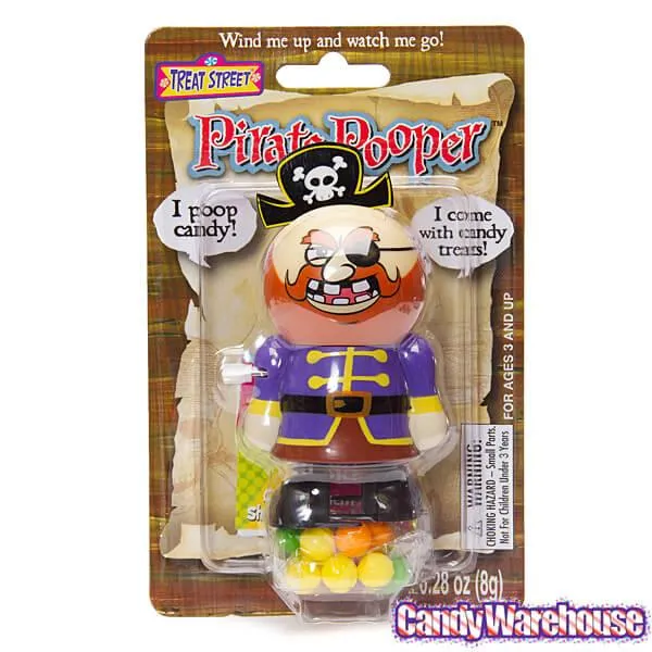 Treat Street Wind-up Pirate Candy Poopers: 3-Piece Set - Image 5