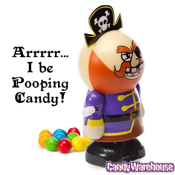 Treat Street Wind-up Pirate Candy Poopers: 3-Piece Set - Image 6