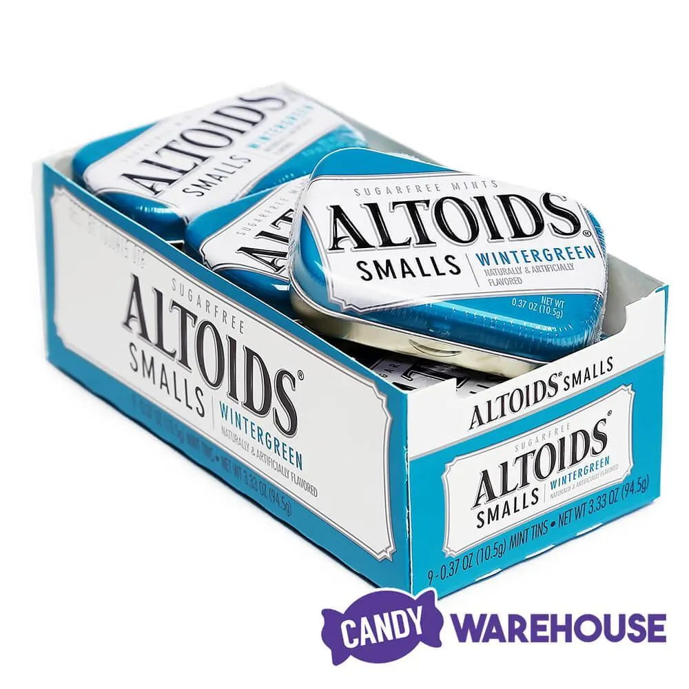 Altoids Smalls Mint Tins - Wintergreen: 9-Piece Box - Image 4