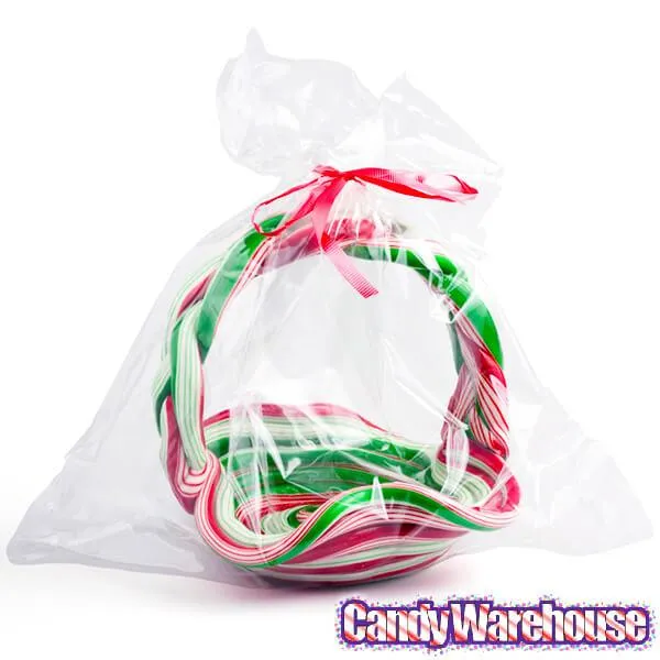 Wintergreen Mint Twist Hard Candy Basket - Image 2
